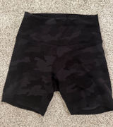 Lululemon Camo Biker Shorts Photo 0