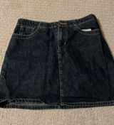 American eagle dark wash jean skirt  Photo 0