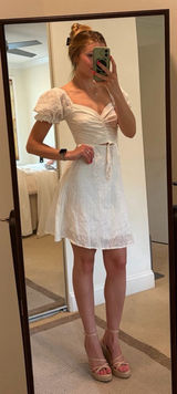 Showpo Puff Sleeve Mini Dress Photo 0