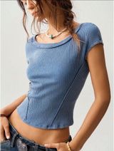 Bohemela blue Top Photo 0