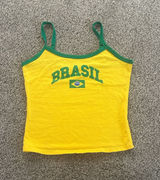 Yellow Brazil Edikted tank top Photo 0