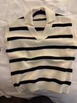 Sweater vest White Size M Photo 0