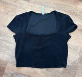 Alo black square neck top Photo 0