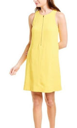Trina Turk Bright Yellow Reef A-line Dress Photo 0