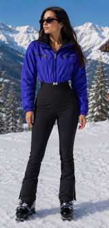 One Piece NILS Vintage Purple Ski Suit 4P Photo 0