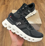 ON CLOUDRUNNER black athletic training running shoes sneakers women’s 8 new Photo 0