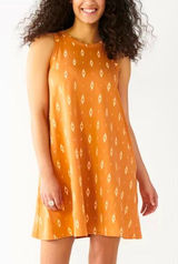 🛍️Sonoma Women’s Cotton Sleeveless Printed Shift Sun Dress Size Large Photo 0