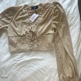 NWT Cider longsleeve blouse Photo 0