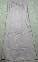 Urban Outfitters Dress M Lilac Midi Strapless M Linen Blend Womens Summer Beach Photo 0