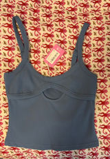 Edikted Karin Cut Out Ribbed Tank Top Photo 0