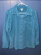Women's L.L. Bean Comfort Corduroy Relaxed Long-Sleeve Shirt Photo 0