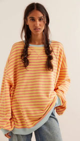 We The Free Oversized Crew Neck, NWOT, XS Photo 0