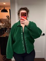 Green Teddy jacket Photo 0