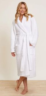 White Cozy Robe Photo 0