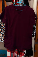 Epic Maroon Scrubs by IRG Red Photo 0