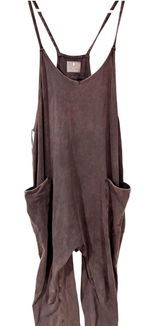 Free People Movement Hot Shot Onesie in Washed Black Size Medium Photo 0