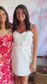 White bridal shower dress! Size M Photo 0