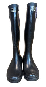 Helly Hansen W Veierland 2 Rubber Boots Black Tall Rain Boots Womens 8 Photo 0