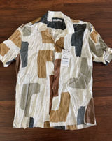 Men’s Zara button down multi color  Photo 0
