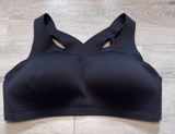 Lululemon AirSupport Bra Black High Support Running Sports Bra 38D Molded Cups Photo 0