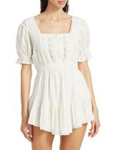 Love Shack Fancy mini white dress Photo 0