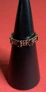 Bomb Party RBP7860 “Just The Right Time” Cubic Zirconia on RoseGold Sz7 Ring NWT Photo 0