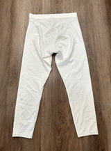 Lululemon Tights Womens 10 White Wunder Train Aerobic High Rise Twill Stretch Photo 0