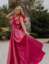 Pink Prom Sherri Hill Dress Photo 0