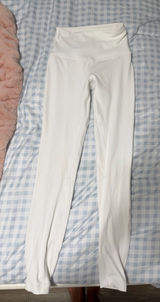 White Lululemon Align Leggings 28" Photo 0