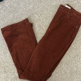 Rust Corduroy Pants Photo 0