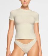 SKIMS Cotton Jersey T-Shirt XS Photo 0