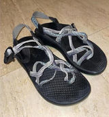 Chacos Vibram Purple Green Outdoor Strappy‎ Sandals Women’s Sz 8 Photo 0