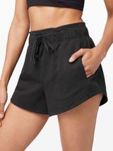 lululemon inner glow short 3” french terry cotton black W7BDRS 4 Photo 0
