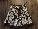 NWT Dimri Skirt 8P Brown Floral A Line Midi Boho Y2k Photo 0