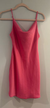 Urban Outfitters Pink Cowl Slip Mini Dress Photo 0