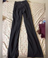 lululemon black groove pants super high rise size 2 Photo 0