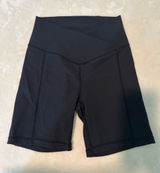 WILO High-Waist Black Workout Bike Shorts Photo 0