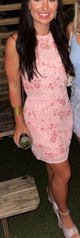 Sequin halter mini dress Photo 0
