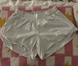 White Lululemon Hotty Hot 2.5" Shorts Photo 0