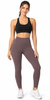 Buffbunny Legacy Ultra High Rise Performance Athletic Leggings Mocha Size Small Photo 0