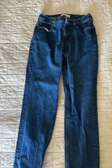 Abercrombie Straight Mid-Rise Jeans Photo 0
