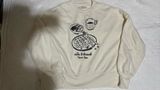 Cream Abercrombie cropped crewneck Photo 0