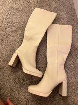 JustFab Brown Booties Photo 0