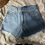 Aeropostale Shorts Denim High-Waisted mom shorts Photo 0