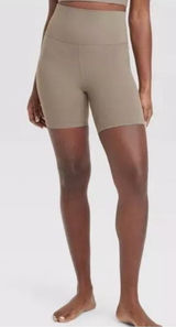 All In Motion Women's Biker Shorts Taupe Size Small Photo 0