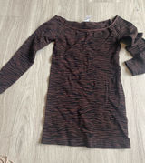 Nikibiki Brown and Black Zebra-Print Long Sleeve Top Photo 0