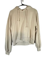 Abercrombie & Fitch Women’s Beige Hooded Pullover Sweatshirt Long Sleeve Size XS Photo 0