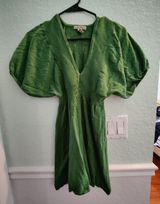 Green sweater dress Photo 0