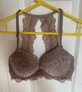 PINK Victoria's Secret Nude Lace Bra Photo 0