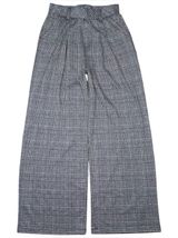 Halara High Rise Pocket Wide Leg Baggy Houndstooth Plaid Casual Pants Academia S Photo 0